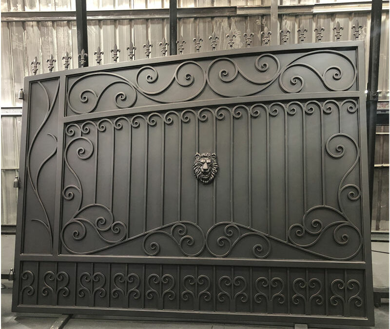 Make an Impressive Entrance with a Wrought Iron Entry Door