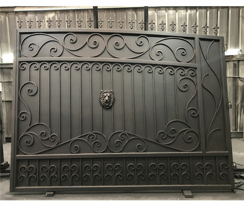 high quality wrought iron gate design