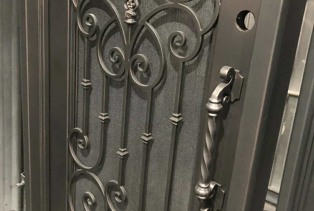 Wrought Iron Doors With Sidelights – A Timeless Charm