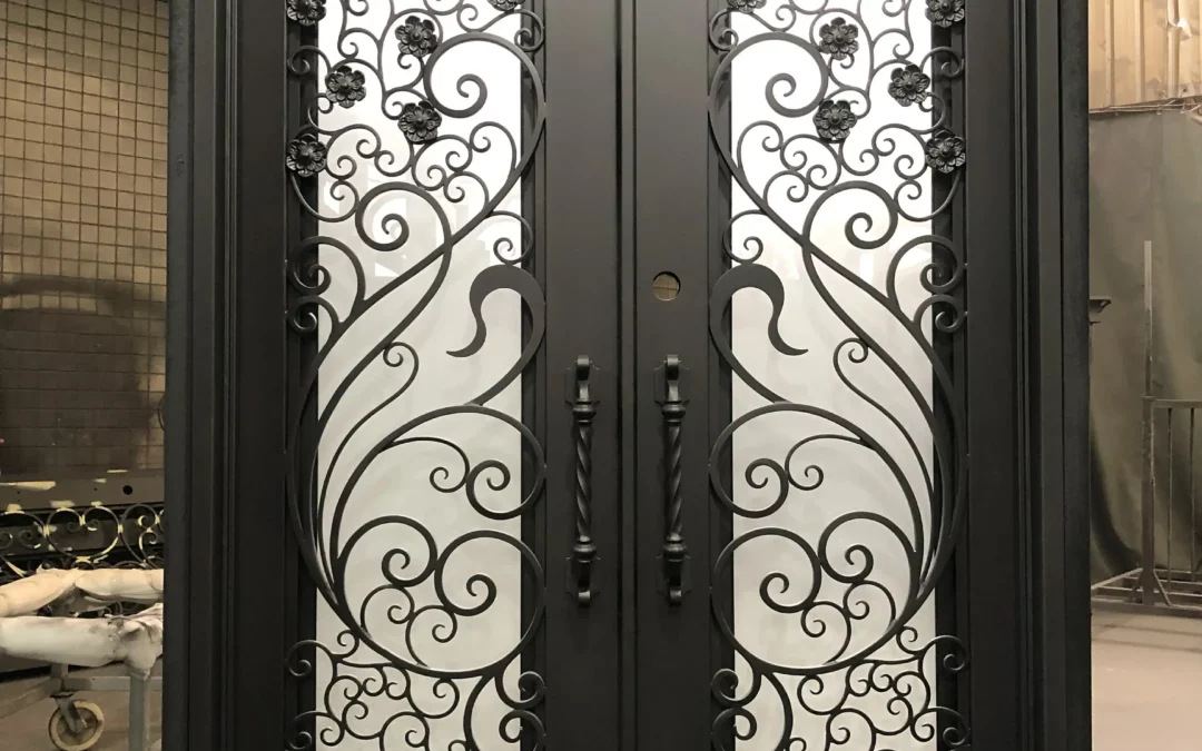 Elevate Your Home’s Aesthetic with Wrought Iron Doors and Cabinets