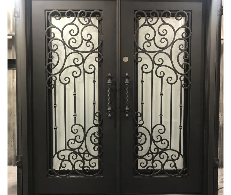 The Art of Handcrafted Forged Doors
