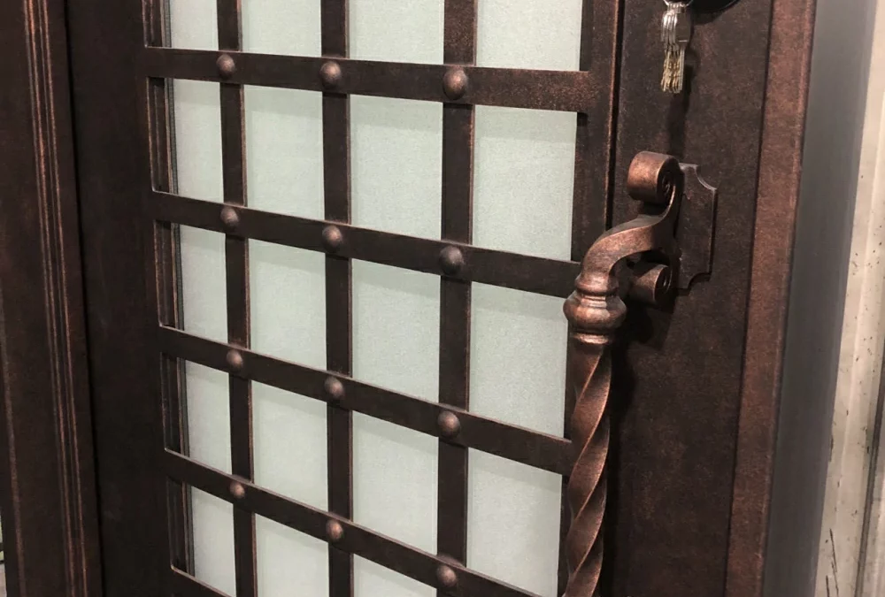 Elevating Home Décor with Unique Iron Single Door Designs